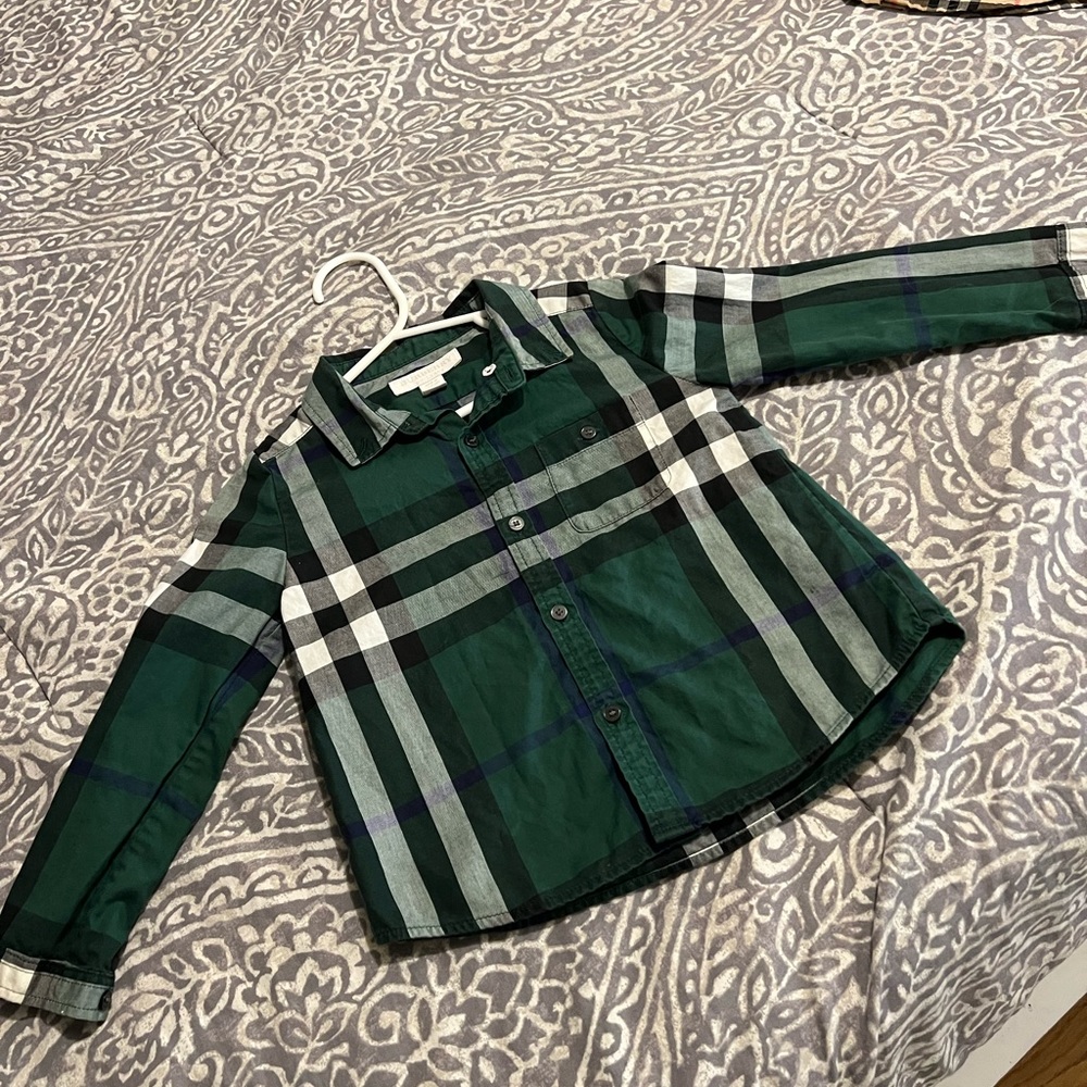 Boy burberry shirt 2t